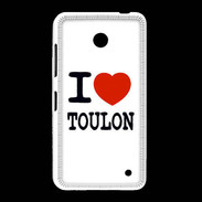 Coque Nokia Lumia 635 I love Toulon