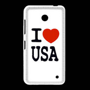 Coque Nokia Lumia 635 I love USA