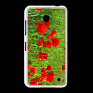 Coque Nokia Lumia 635 DP champs de coquelicots