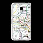 Coque Nokia Lumia 635 Plan de métro de Paris