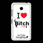 Coque Nokia Lumia 635 I love Bitch Cola 2