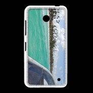 Coque Nokia Lumia 635 Bord de plage en bateau