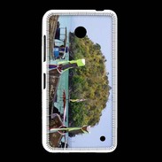 Coque Nokia Lumia 635 DP Barge en bord de plage