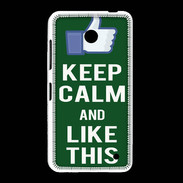 Coque Nokia Lumia 635 Keep Calm Like This Vert