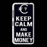 Coque Nokia Lumia 635 Keep Calm Make money Noir