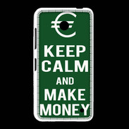Coque Nokia Lumia 635 Keep Calm Make money Vert