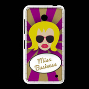 Coque Nokia Lumia 635 Miss business Blonde