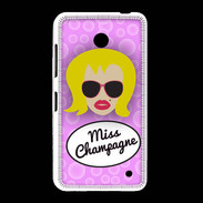 Coque Nokia Lumia 635 Miss Champagne Blonde