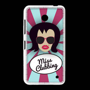 Coque Nokia Lumia 635 Miss Clubbing Brune