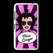 Coque Nokia Lumia 635 Miss Cougar Brune
