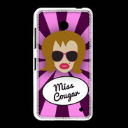 Coque Nokia Lumia 635 Miss Cougar Rousse
