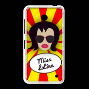 Coque Nokia Lumia 635 Miss Latina Brune