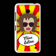 Coque Nokia Lumia 635 Miss Latina Chatain