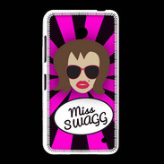 Coque Nokia Lumia 635 Miss Swag Chatain