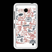 Coque Nokia Lumia 635 Adishatz All Over Rugby