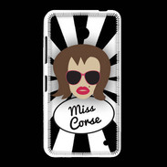 Coque Nokia Lumia 635 Miss Corse Chatain