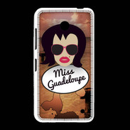 Coque Nokia Lumia 635 Miss Guadeloupe Brune