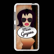 Coque Nokia Lumia 635 Miss Guyane Brune