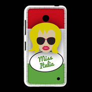 Coque Nokia Lumia 635 Miss Italie Blonde
