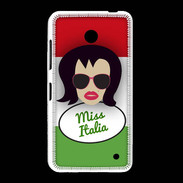 Coque Nokia Lumia 635 Miss Italie Brune