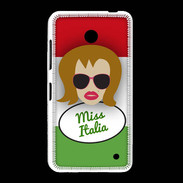 Coque Nokia Lumia 635 Miss Italie Rousse