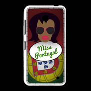 Coque Nokia Lumia 635 Miss Portugal Black