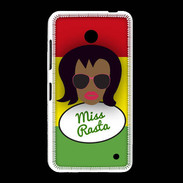 Coque Nokia Lumia 635 Miss Rasta Black