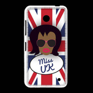 Coque Nokia Lumia 635 Miss UK Black