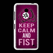 Coque Nokia Lumia 635 Keep Calm and Fist Rose