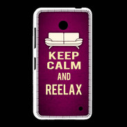 Coque Nokia Lumia 635 Keep Calm and Reelax Rose
