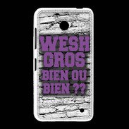 Coque Nokia Lumia 635 Wesh Gros Violet