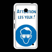 Coque Nokia Lumia 635 Attention les yeux PR