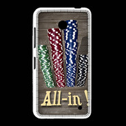 Coque Nokia Lumia 635 Poker all in