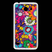 Coque Huawei Y550 Fond Hippie 1
