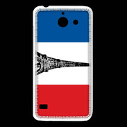 Coque Huawei Y550 Drapeau français et Tour Eiffel