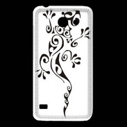 Coque Huawei Y550 Pompiers en noir et blanc