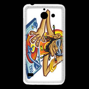 Coque Huawei Y550 Rasta DJ Jamaïca