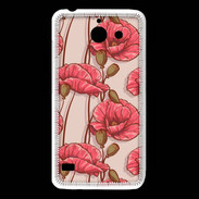 Coque Huawei Y550 Fleurs vintage 2