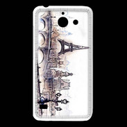 Coque Huawei Y550 Vintage Paris en dessin