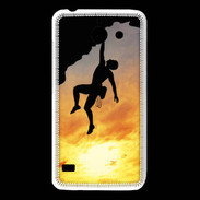 Coque Huawei Y550 Escalade au couché de soleil 10