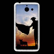 Coque Huawei Y550 Silhouette d'un toréador