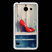 Coque Huawei Y550 Escarpin rouge