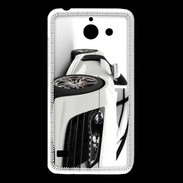 Coque Huawei Y550 Belle voiture sportive blanche