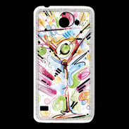 Coque Huawei Y550 cocktail en dessin