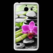 Coque Huawei Y550 Orchidée Zen 11