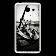 Coque Huawei Y550 Ancre en noir et blanc