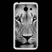 Coque Huawei Y550 Lion en noir et blanc