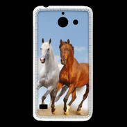 Coque Huawei Y550 Duo de chevaux