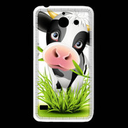 Coque Huawei Y550 Humour vache 10