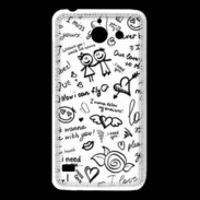 Coque Huawei Y550 Mélange de mots